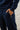 Prince Split-Hem Sweatpants - Navy Blue