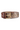 Ceinture cloutée en cuir - Marron 